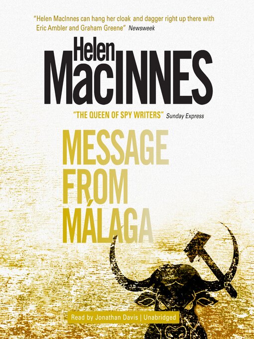 Title details for Message from Málaga by Helen MacInnes - Available